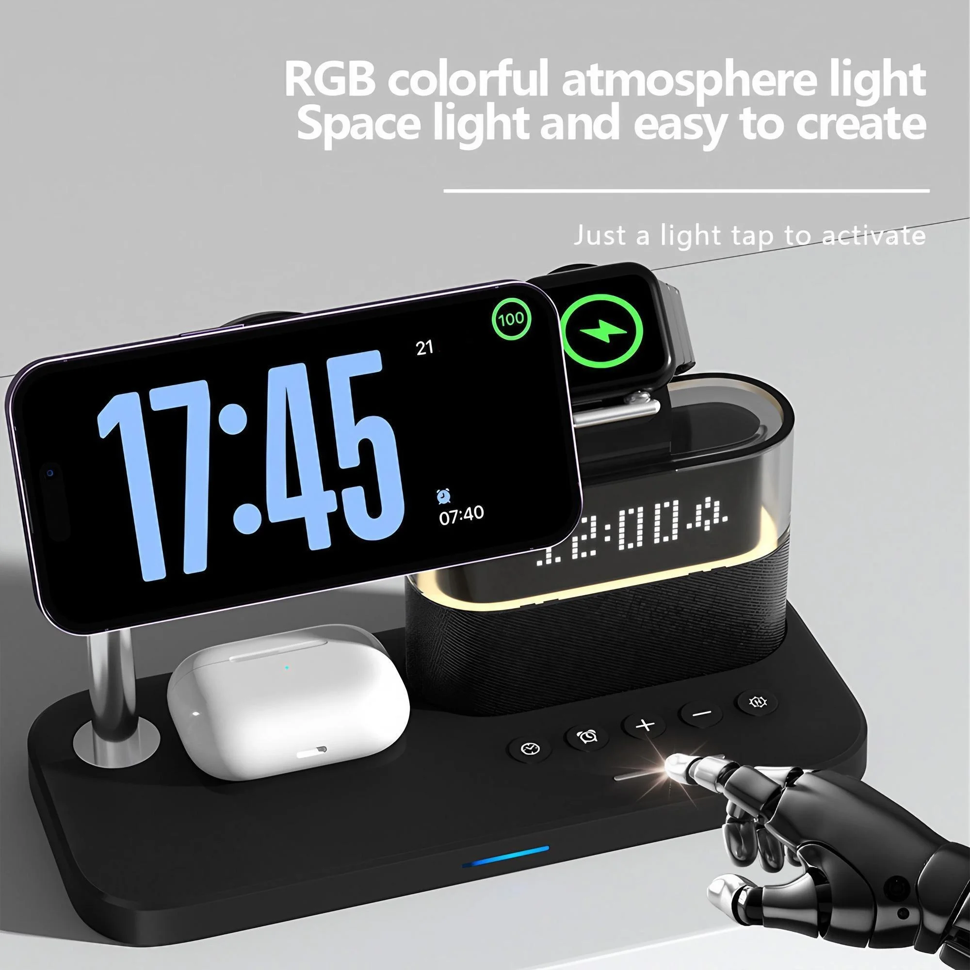 Wireless Charging Station for I Phone - Image 2