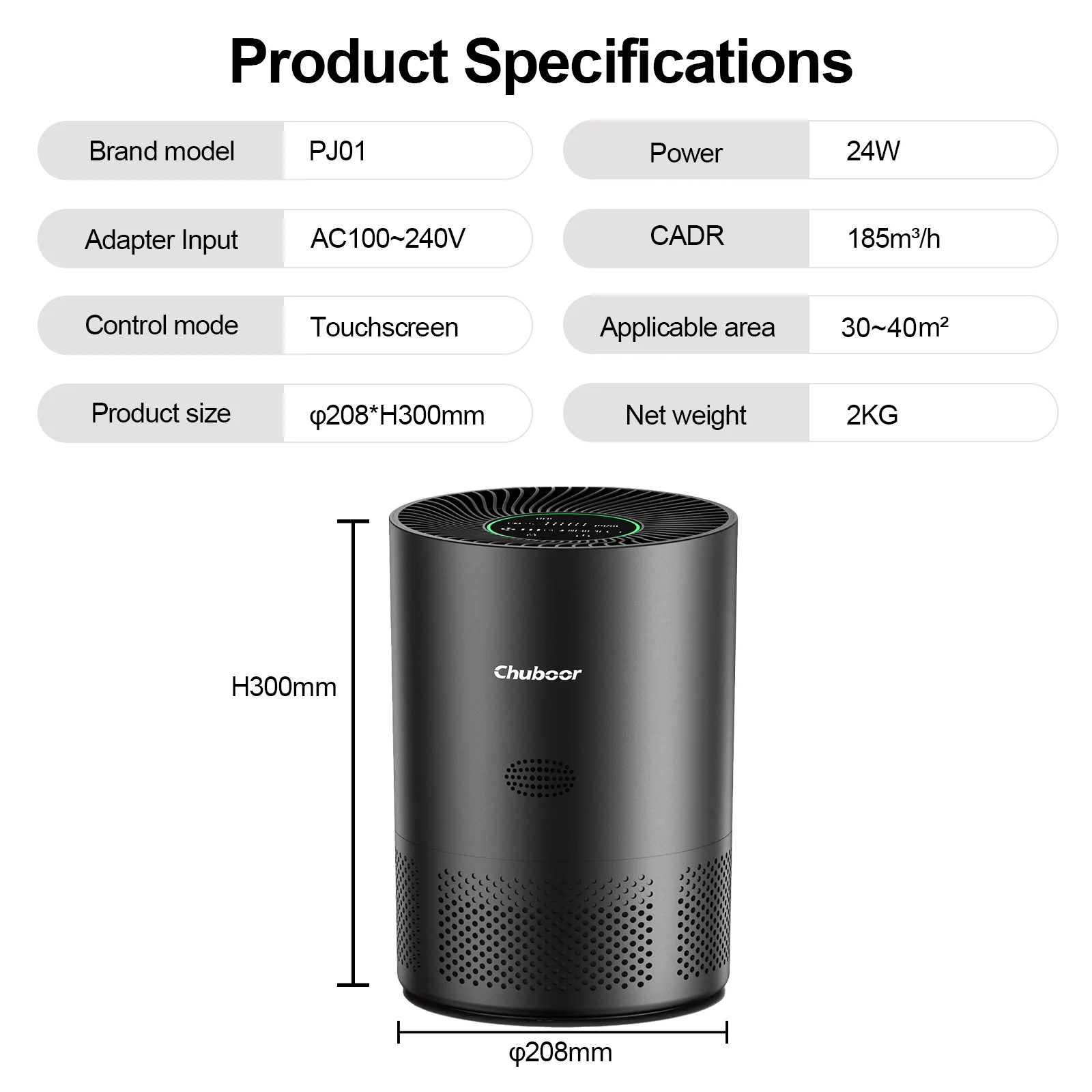Chuboor Air Purifiers for Home - Image 7