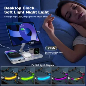 7-in-1 Wireless Charger Station - Thumbnail Image 6