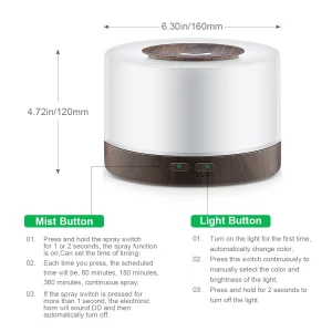 Ultrasonic Essential Oil Diffuser - Thumbnail Image 3