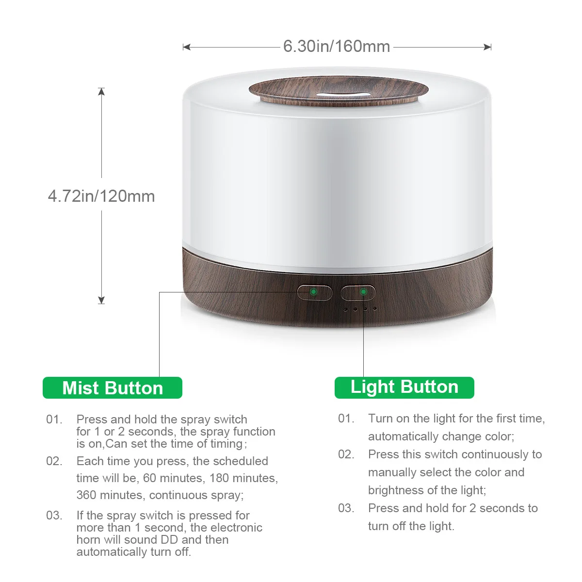 Ultrasonic Essential Oil Diffuser - Image 3