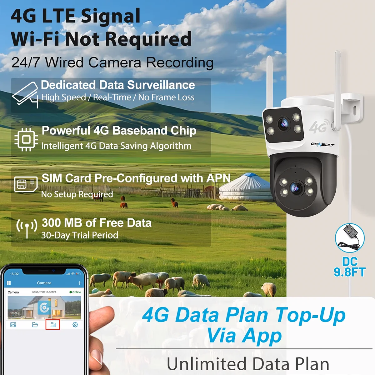 GENBOLT 4G Security Camera - Image 3