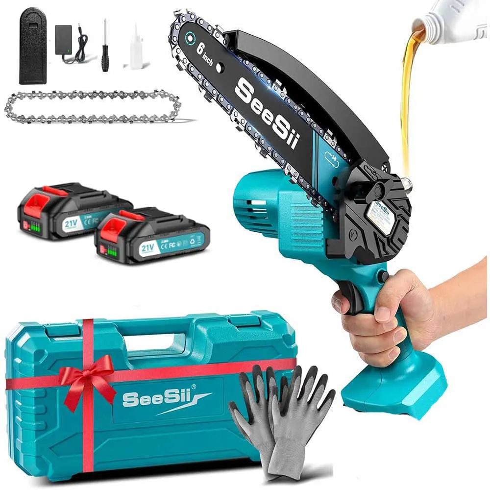 SEESII 6'' Cordless Mini Chainsaw - Image 8