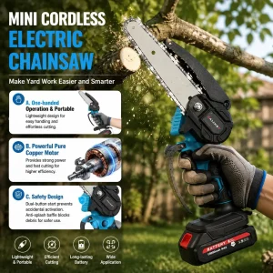 Cordless Electric Chainsaw