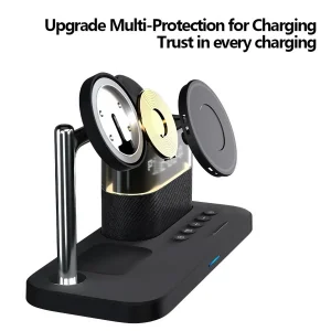 Wireless Charger Clock Stand for Samsung - Thumbnail Image 7