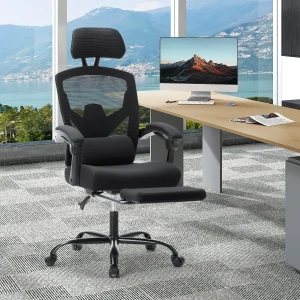 Ergonomic Reclining Gaming Office Chair - Thumbnail Image 2