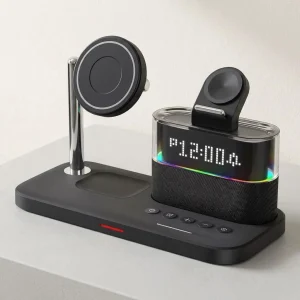Wireless Charger Clock Stand for Samsung