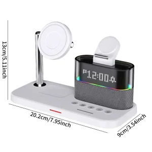Wireless Charger Clock Stand for Samsung - Thumbnail Image 9