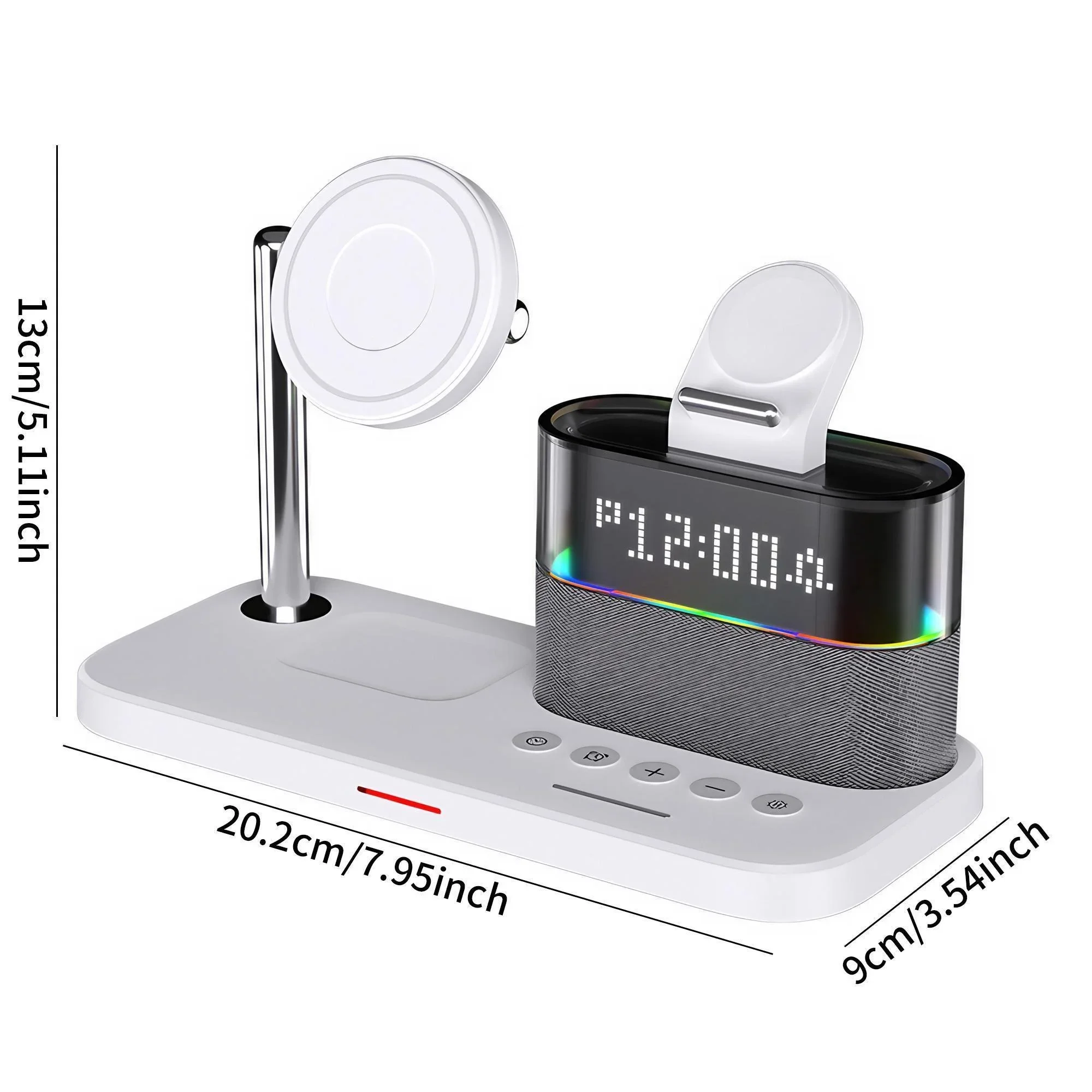 Wireless Charger Clock Stand for Samsung - Image 9