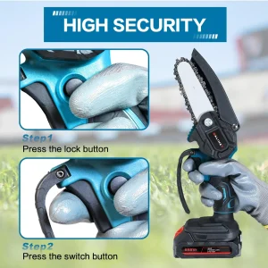 Cordless Electric Chainsaw - Thumbnail Image 5