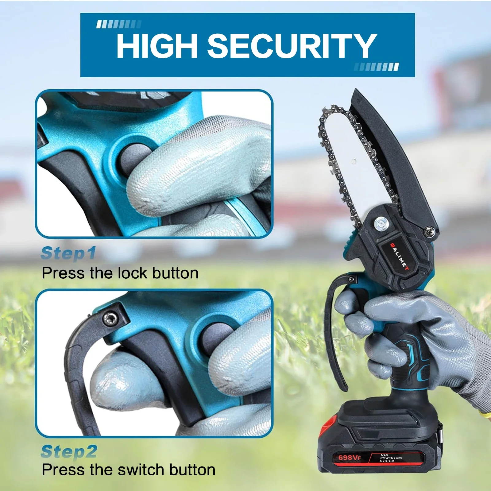 Cordless Electric Chainsaw - Image 5