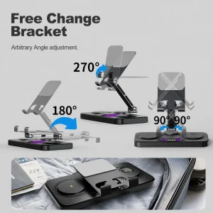 7-in-1 Wireless Charger Station - Thumbnail Image 4