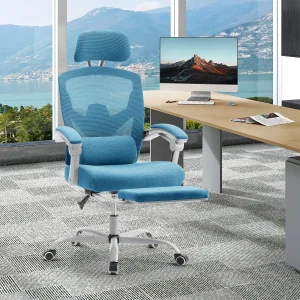 Ergonomic Reclining Gaming Office Chair - Thumbnail Image 8