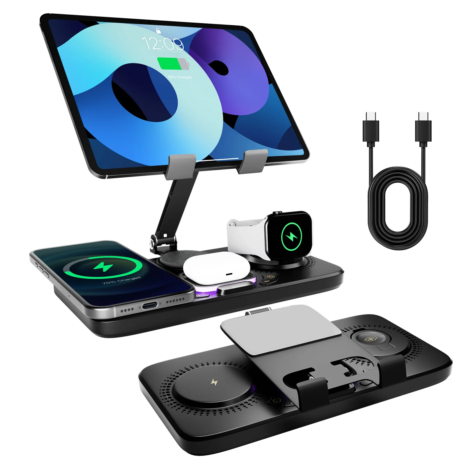 7-in-1 Wireless Charger Station - Image 1