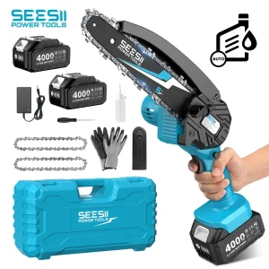 SEESII 6'' Cordless Mini Chainsaw