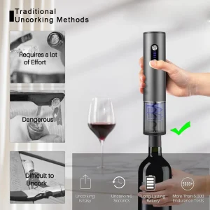 Electric Wine Bottle Opener - Thumbnail Image 3