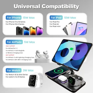 7-in-1 Wireless Charger Station - Thumbnail Image 3