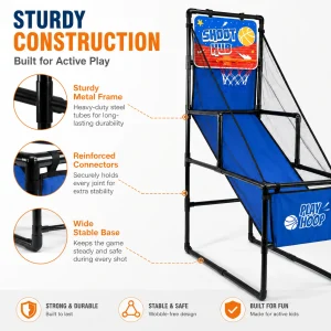 Indoor Basketball Hoop Set - Thumbnail Image 3