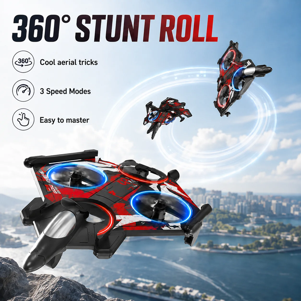 RC Fighter Jet Drone Aerial Photography - Image 7