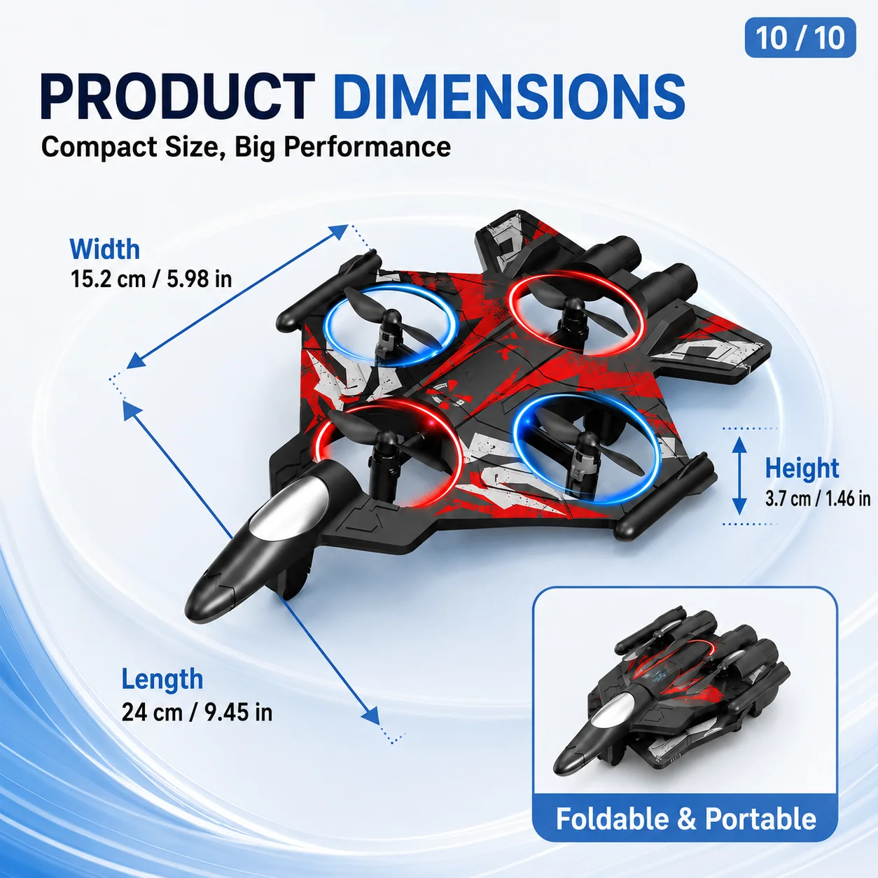 RC Fighter Jet Drone Aerial Photography - Image 8