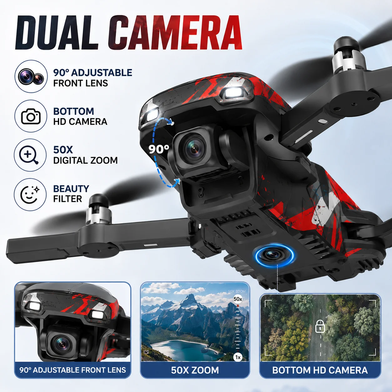 RC Fighter Jet Drone Aerial Photography - Image 3