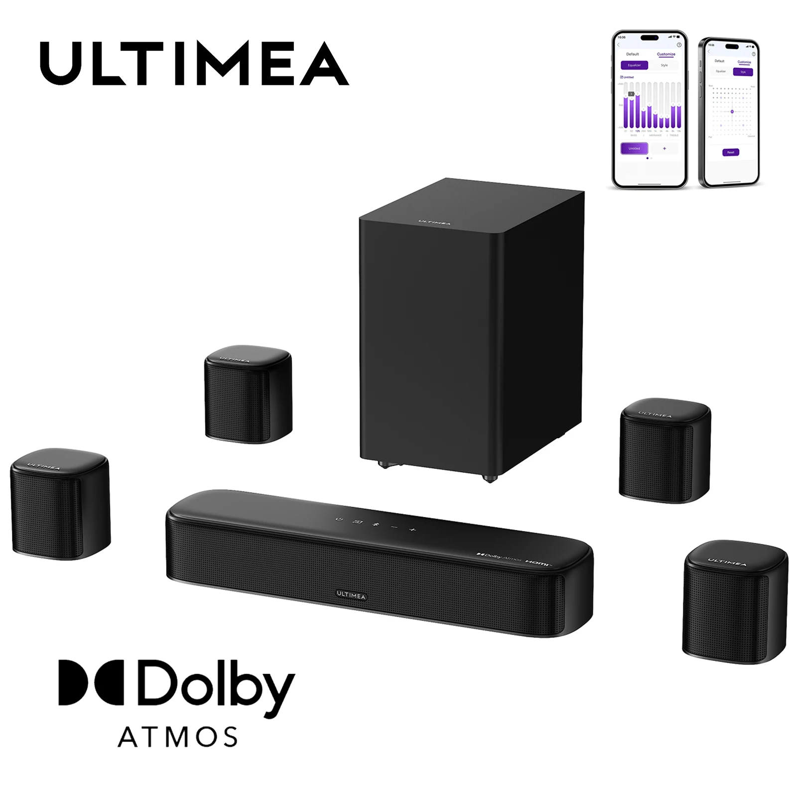 7.1ch Soundbar Surround Sound System - Image 1