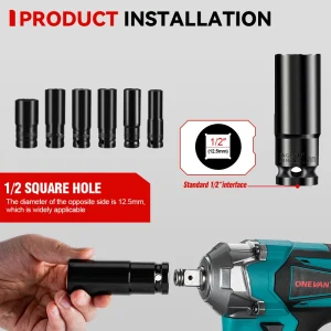 Electric Impact Wrench 3 Funtion - Thumbnail Image 4