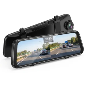 1080P Full HD Rearview Mirror Dash Cam - Thumbnail Image 6