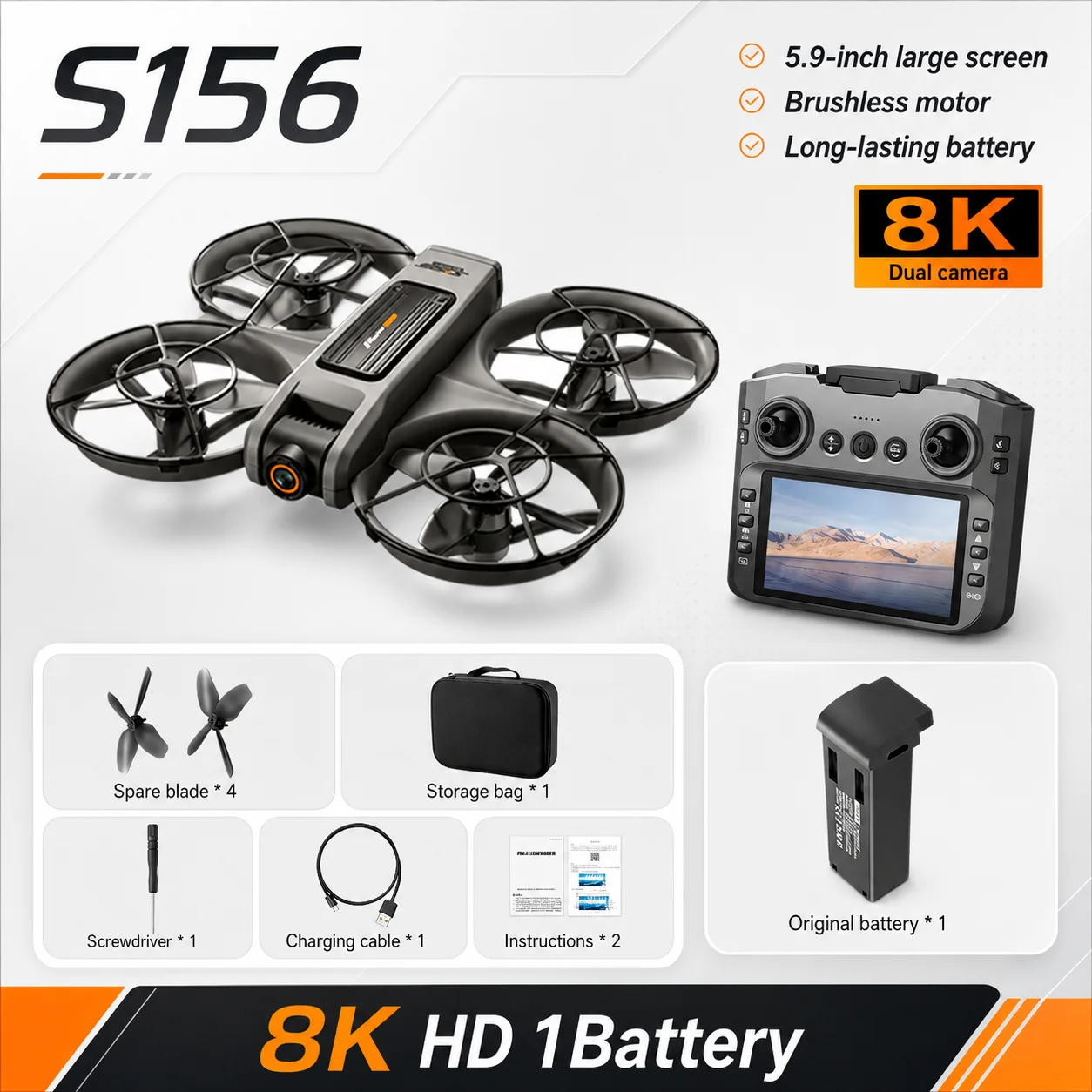 ZNLYRION S156 RC Drone - Image 6