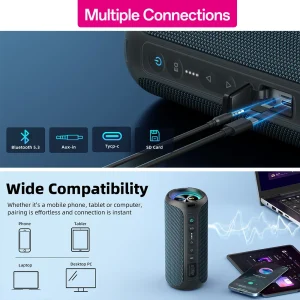 Ortizan Bluetooth Speakers - Thumbnail Image 6