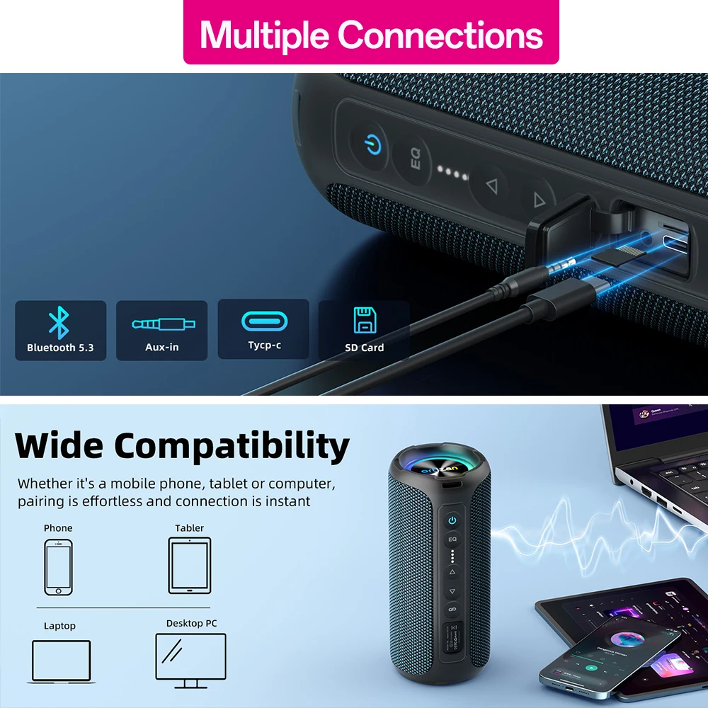 Ortizan Bluetooth Speakers - Image 6