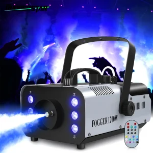 1200W Smoke Machine & Lighting - Thumbnail Image 2