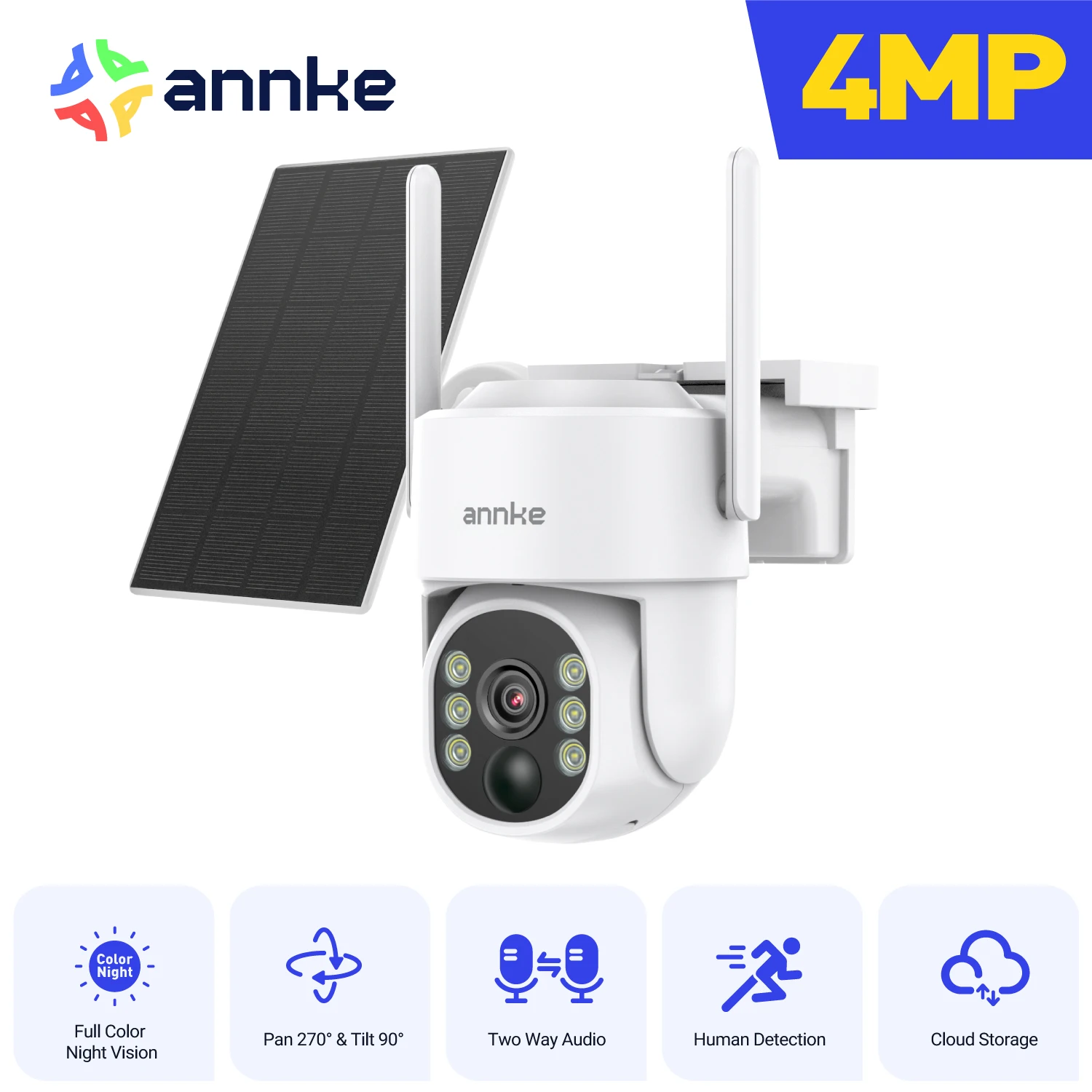 ANNKE H.264+ 4MP security camera - Image 2