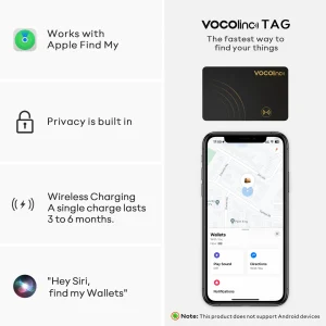 Wireless Charging Tracking Card - Thumbnail Image 3