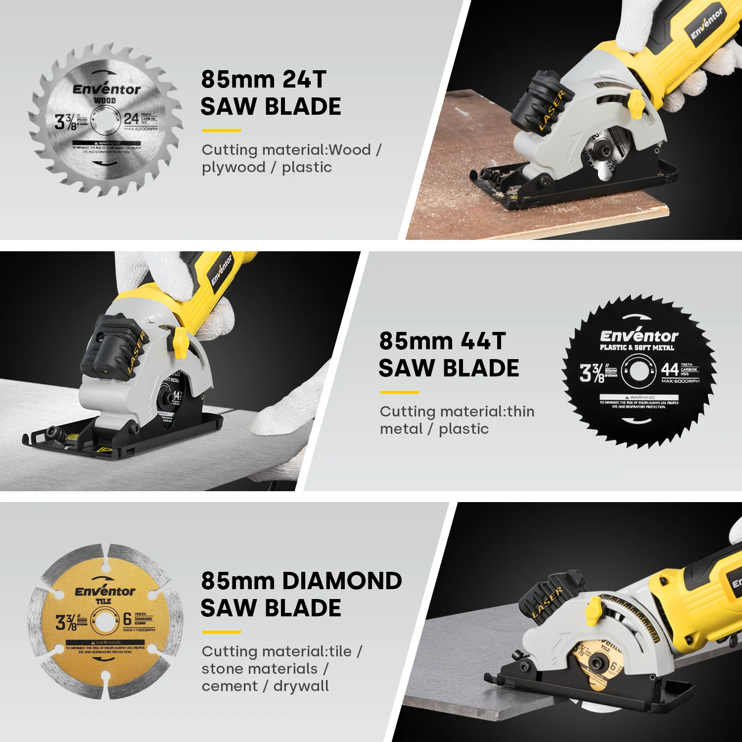 Enventor Mini Circular Saw - Image 6