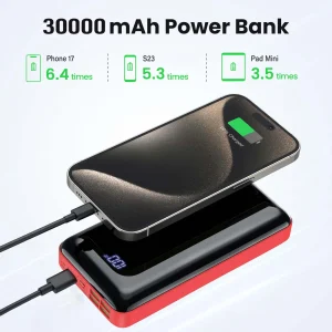 Portable Charger Power Bank, - Thumbnail Image 3