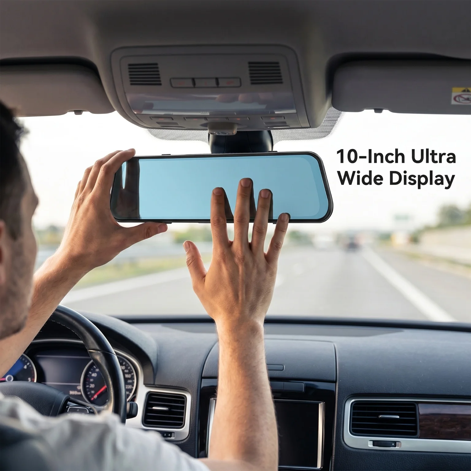 1080P Full HD Rearview Mirror Dash Cam - Image 4