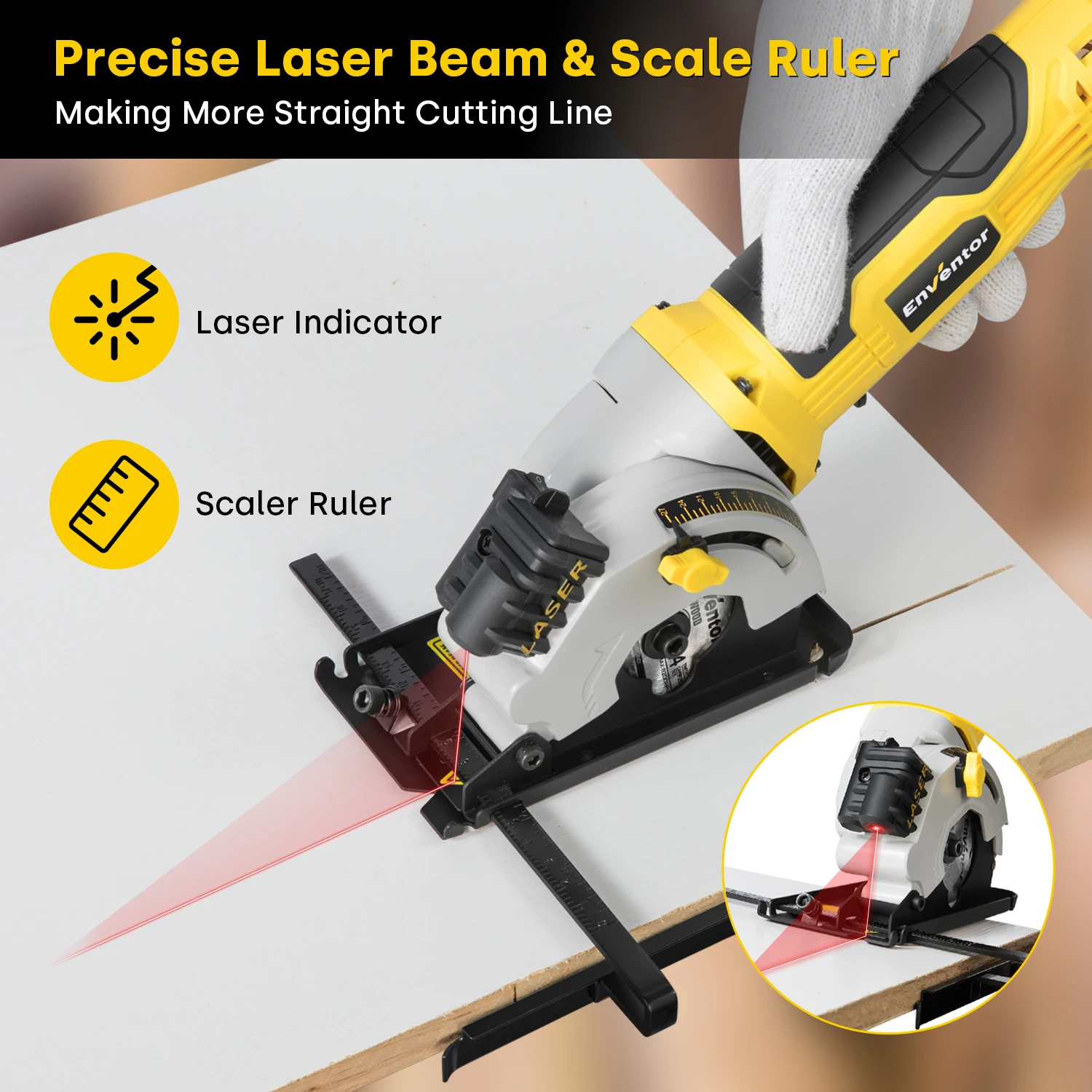 Enventor Mini Circular Saw - Image 3
