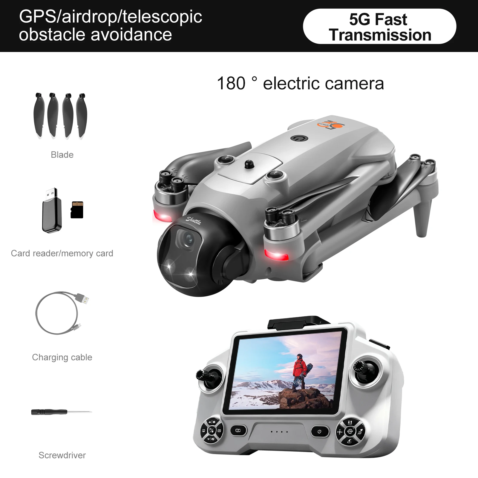 Foldable GPS Drone - Image 9