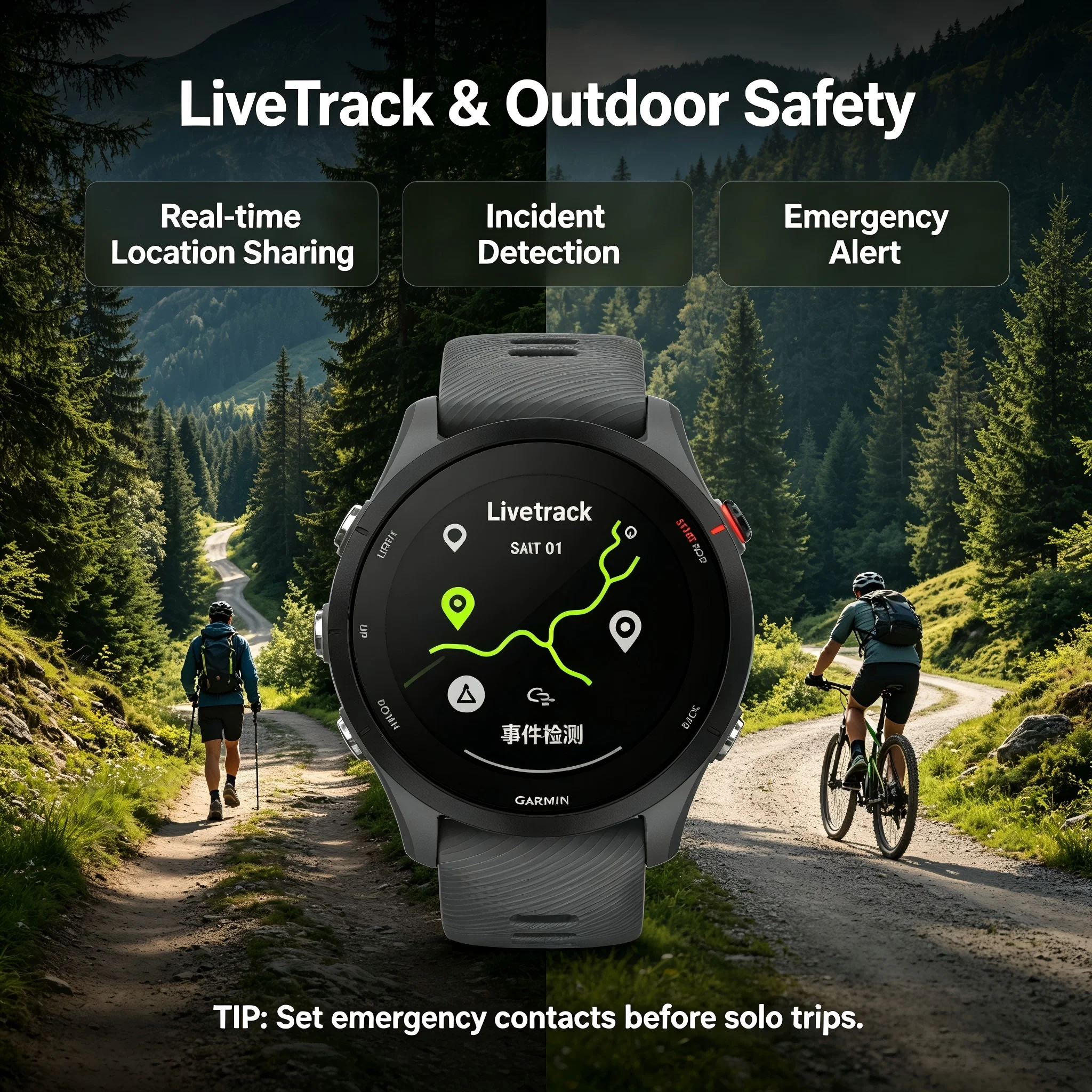 Garmin Smartwatch for Men Women - Image 1