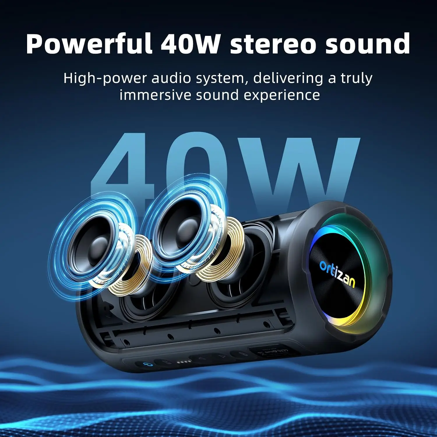 Ortizan Bluetooth Speakers - Image 2